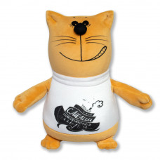 Антистрессовая игрушка "Кот в футболке"(моря)(20аси19ив)