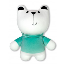 Медведь в кофте  Зеленый -игрушка антистресс(19аси17ив-3)
