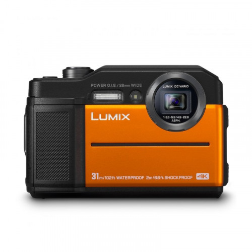 Фотоаппарат Panasonic Lumix DC- FT7 оранжевый
