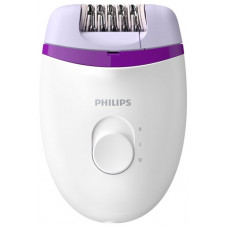  Эпилятор Philips BRE225 Satinelle Essential белый/фиолетовый