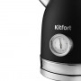Чайник Kitfort КТ-6102-1, черный/серебро